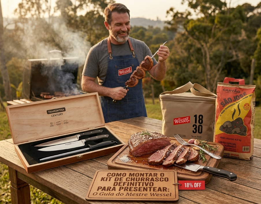Como Montar um Kit de Churrasco para Presentear em Datas Especiais