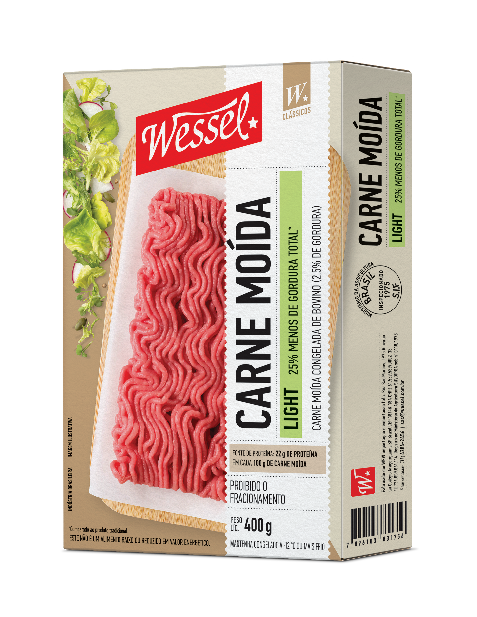 Carne Moida Bovina Light
