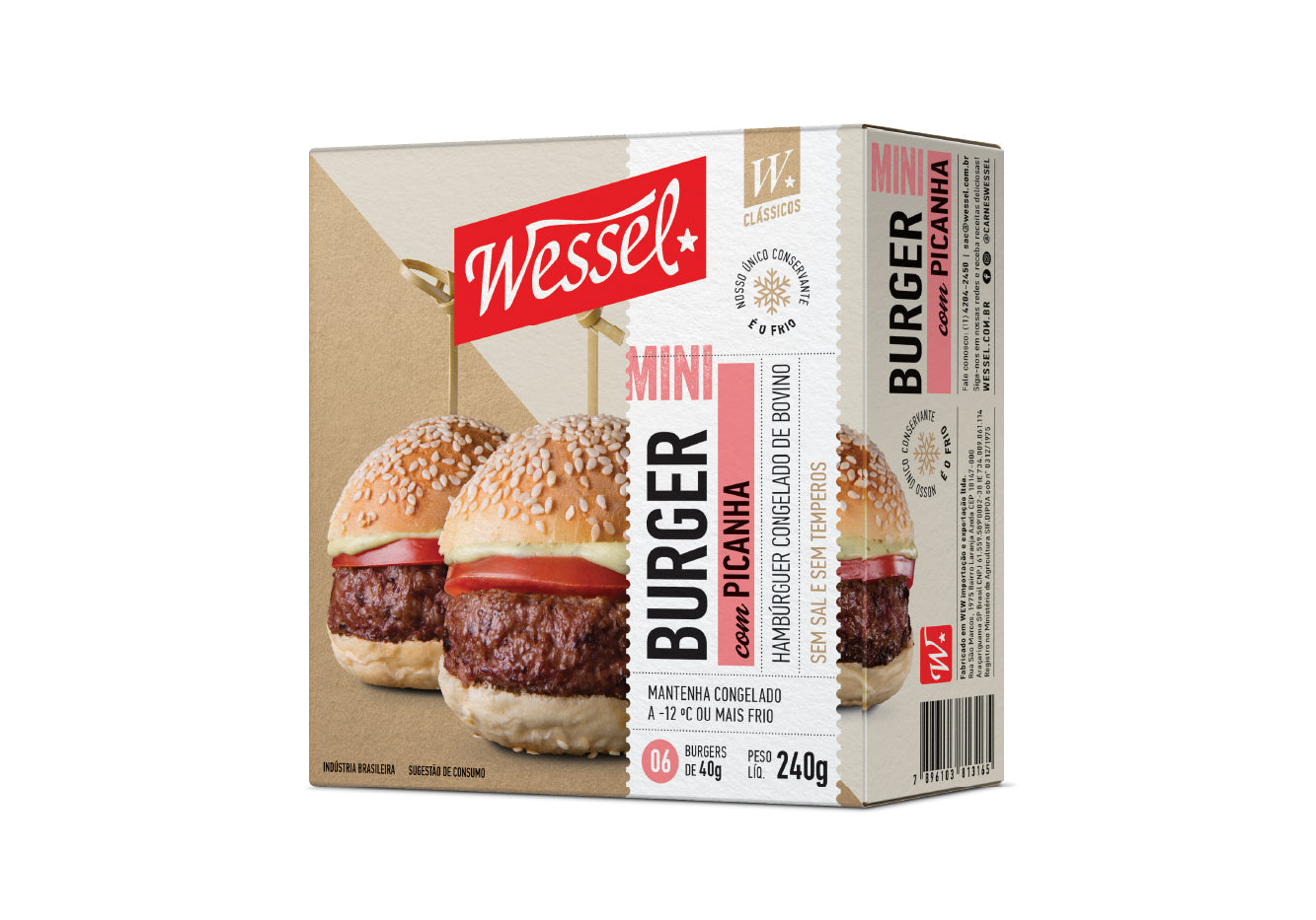 Mini Burger com Picanha