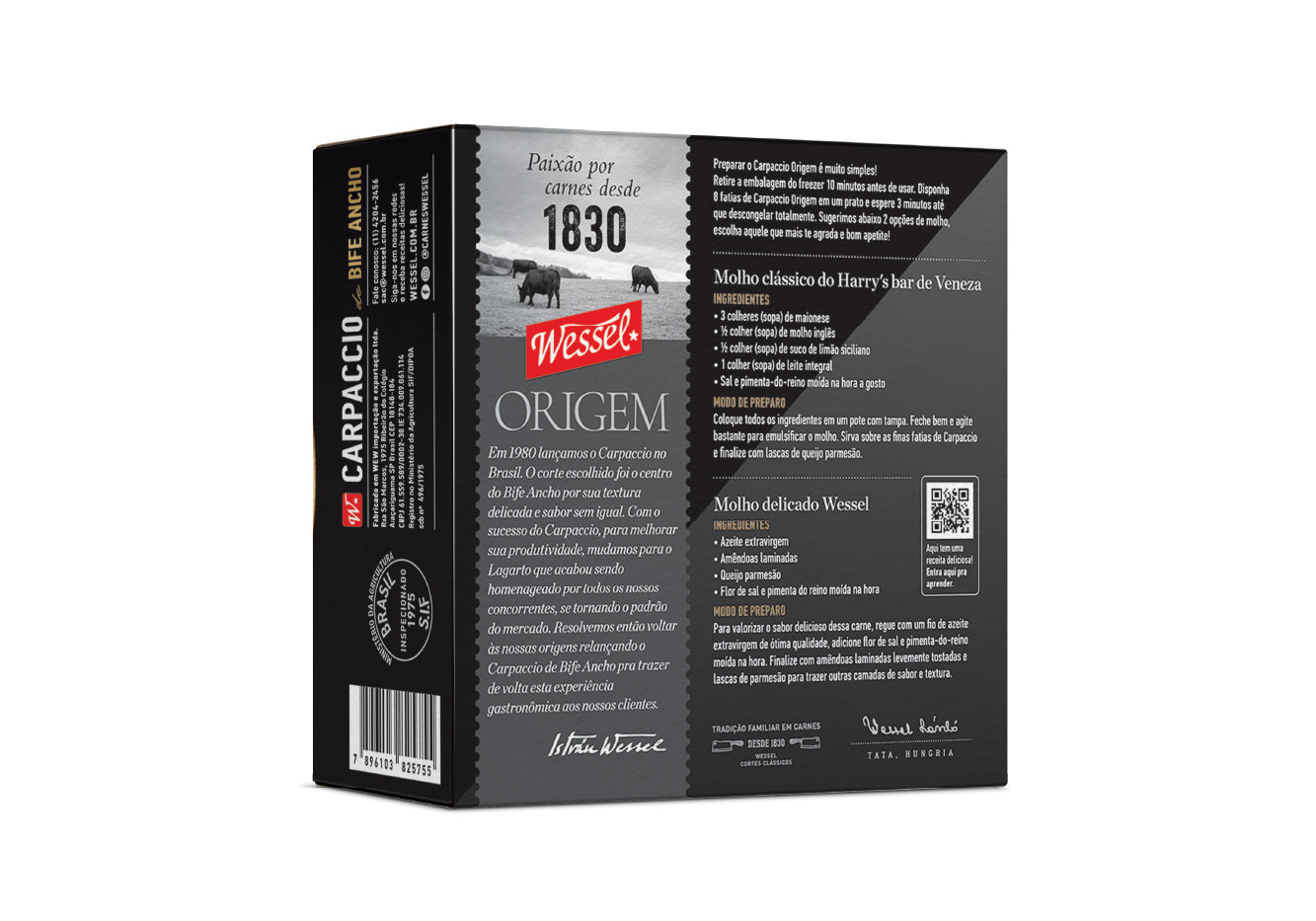 Carpaccio de Bife Ancho Origem