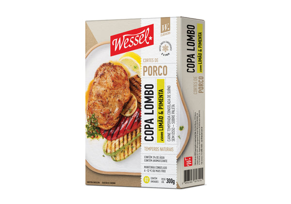 Copa Lombo De Porco com Limão e Pimenta