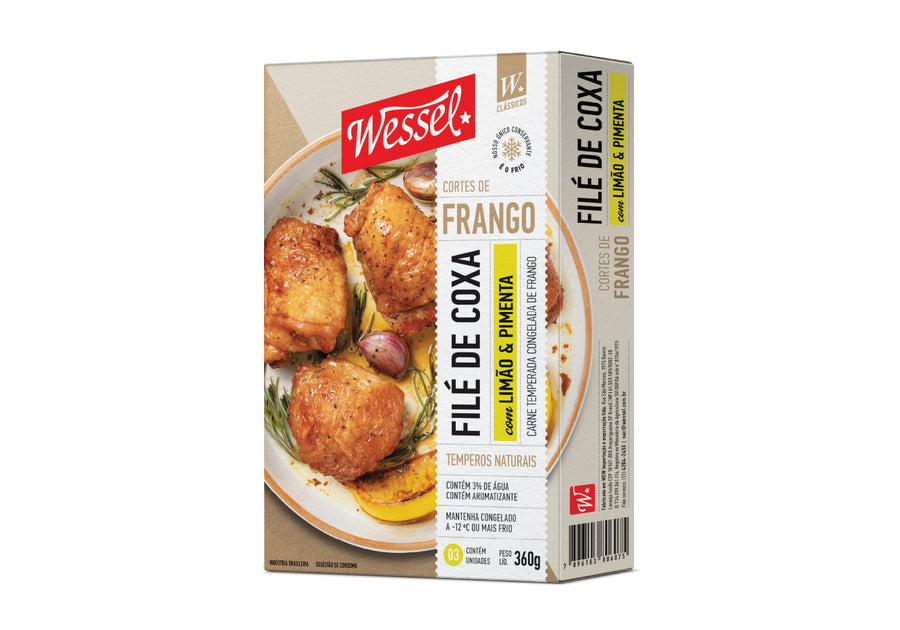 Filé de Coxa Limão e Pimenta