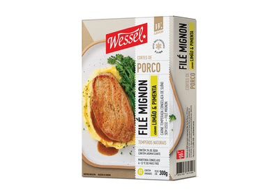 Filé Mignon de Porco com Limão e Pimenta