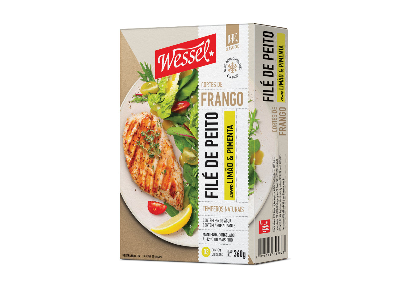 Filé de Peito Limão e Pimenta