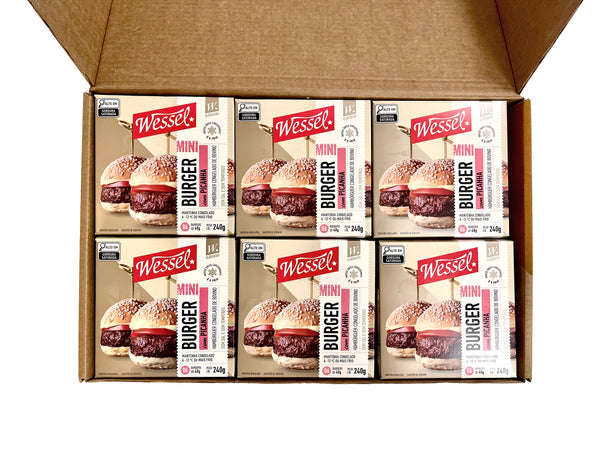 Hamburgada Mini Burger com Picanha (36 burgers)