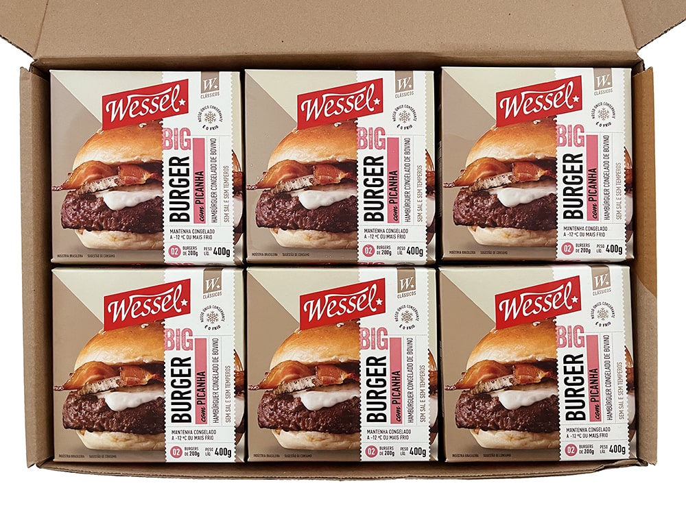 Hamburgada Picanha 200g (12 burgers)