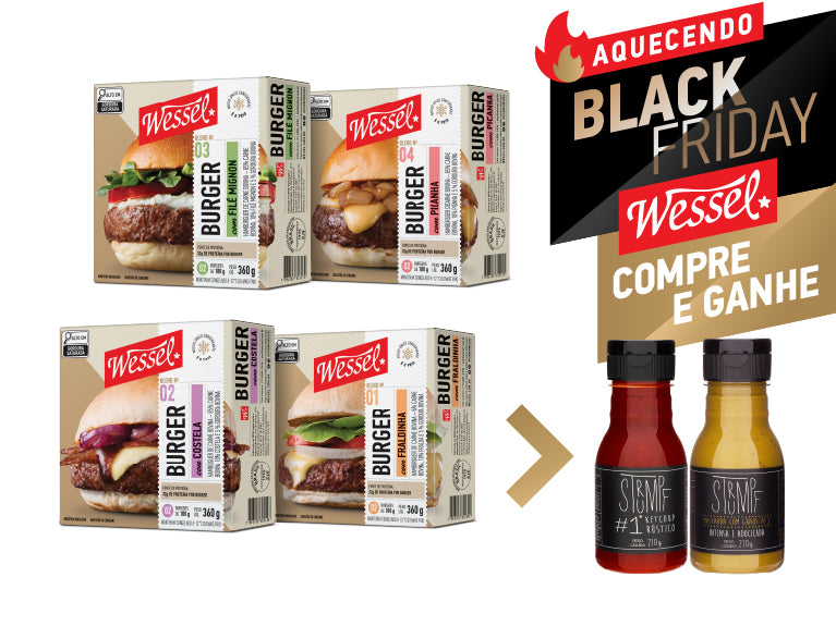 Kit de Burgers Degustação  - Compre e Ganhe