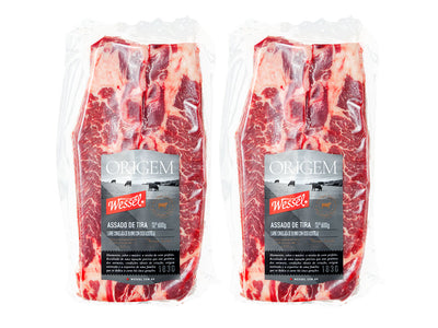 Assado de Tira Origem ( pack com 2 unid.)