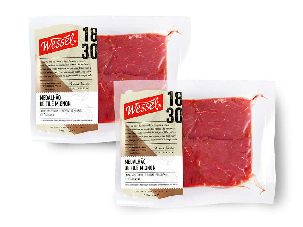 Filé Mignon Medalhão Seleção (pack com 2 unidades)