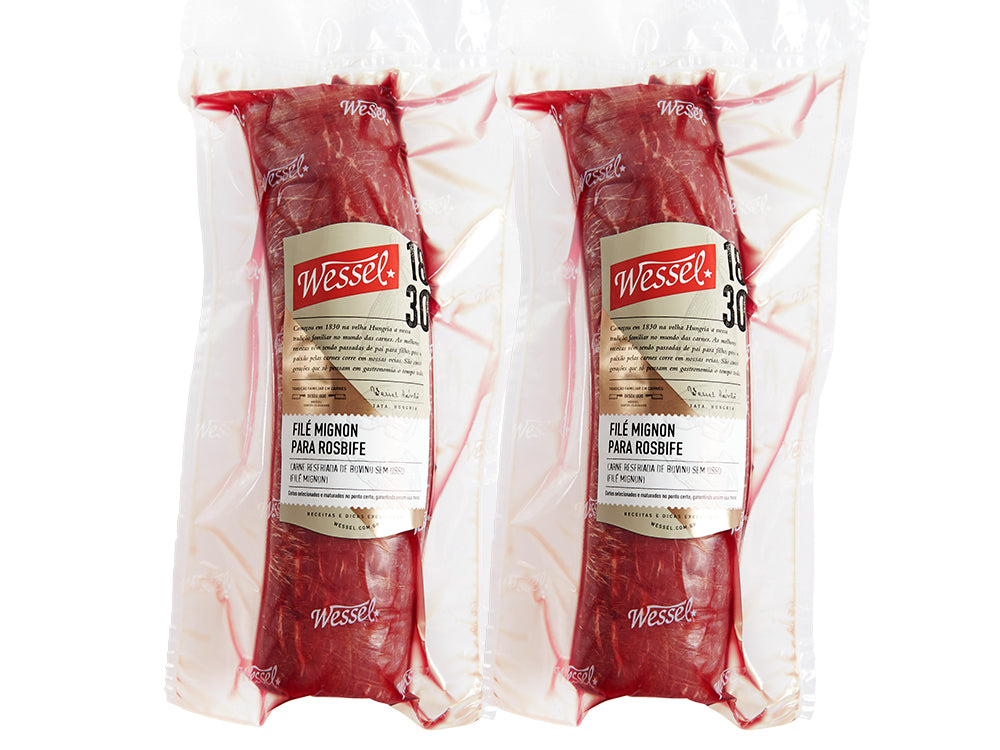 Filé Mignon para Rosbife Seleção (pack com 2 unidades)