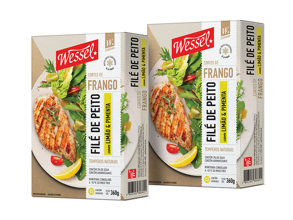 Filé de Peito Limão e Pimenta (pack com 2 unidades)