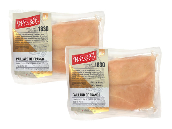 Paillard de Filé de Frango Seleção (pack com 2 unid.)