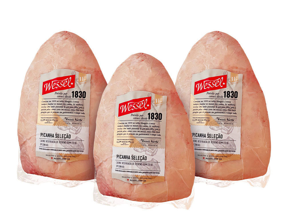 Picanha Seleção (pack com 3 unid.)