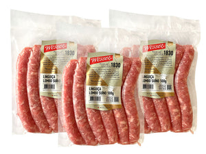 Linguiça Lombo Seleção (pack com 3 unid.)