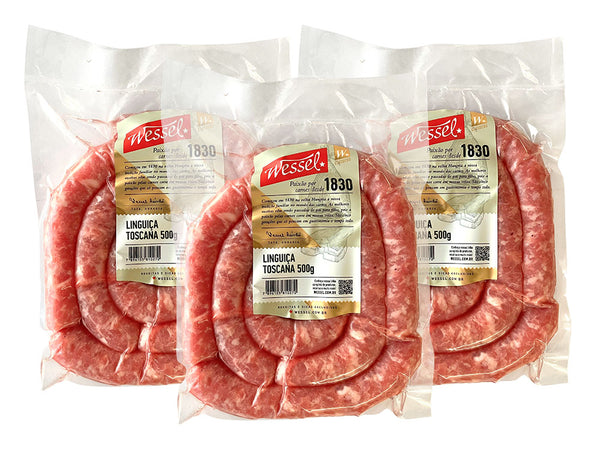 Linguiça Toscana Seleção (pack com 3 unid.)