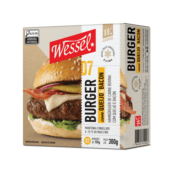 Baconese, Burger envelopado de bacon, queijo e Geléia de bacon e